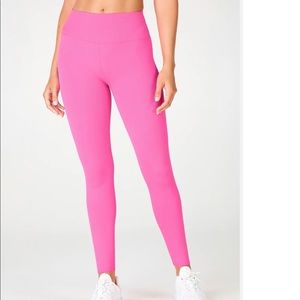 Fabletics Fluorescent Pink ‘SculptKnit’ Leggings